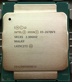 Intel/英特尔 至强CPU E5-2670V3 2.3GHz 散片 全新正式版