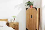 老榆木衣柜 简约现代实木衣橱卧室中式家具整装大容量衣橱