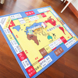 游戏地毯正版中国世界银行棋类玩具儿童益智强手棋大富翁棋423