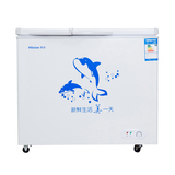 HICON/惠康 BCD-169DH双门双温冰柜 家用商用卧式冷藏冷冻冰柜