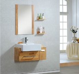 惠达一线实木浴室柜组合现代卫浴挂墙式浴室柜洗手盆卫生间柜子