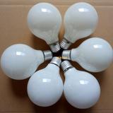 E27大螺口龙珠灯泡球形奶白钨丝球泡玻璃灯泡家居办公装饰灯泡