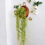 创意客厅墙面仿真植物壁挂件墙上墙壁饰花盆田园装饰品墙饰挂饰