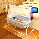 可折叠新生智能电动摇篮便携多功能小摇床自动宝宝婴儿BB床带蚊帐