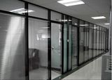 办公家具 80款双玻百叶窗公司隔墙隔音屏风高隔断铝合金钢化玻璃