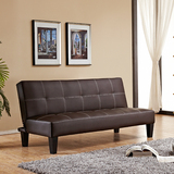 沙发床可折叠客厅皮艺多功能沙发床1.8米实木折叠沙发床大部包邮