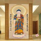 大型壁画 古典佛教佛像墙纸 中式餐厅玄关壁纸装饰背景 如来佛祖