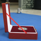 皮质包装盒 个性定做 印LOGO 雕刻 纪念币包装盒 金银币包装盒
