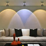 led沙发背景墙射灯壁挂照画灯可调方向客厅卧室床头装饰灯包邮