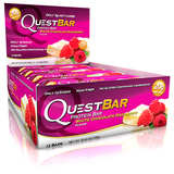 探索（Quest）乳清蛋白棒健身能量便携代餐 720g（美国进口）