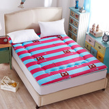 特价全棉加厚海绵软床垫子 榻榻米床折叠单双人 床褥1.5m1.8米1.2