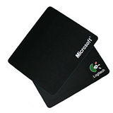 笔记本电脑鼠标垫 黑色鼠标垫 罗技/微软鼠标贴 小号