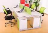 北京办公家具办公桌 职员员工4人多人工位定做公司办公直台桌连体