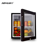 新力SC-50 展示柜冷藏立式玻璃门冰箱 带锁冰箱饮料保鲜柜留样柜
