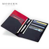 新品MODERN正品 护照包多功能 证件包 真皮护照夹 机票夹旅行收纳