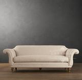 欧式法式地中海布艺沙发单双三人大小户型客厅简约经典美式沙发
