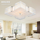 LED羊皮纸中式简约客厅吸顶灯温馨浪漫方形卧室创意家居家用灯具