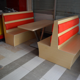 火锅店靠墙卡座沙发组合  特价KFC桌椅卡座  咖啡厅卡座沙发茶馆