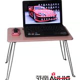 2016粉红色笔记本床上折叠桌懒人简易小桌整装笔记本电脑桌韩式