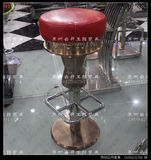 现代不锈钢酒吧桌椅组合 咖啡桌椅套件 高脚凳 吧台椅 厂家直销