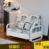多功能沙发床可折叠欧式沙发床1.2米1.5米单人双人沙发床包物流。