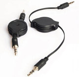 汽车AUX音频线数据车用车载音频线手机连接音响 MP3转接头3.5mm