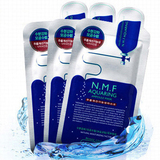 韩国Clinic可莱丝NMF针剂水库蚕丝面膜贴3倍补水保湿正品10片包邮