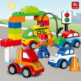 六一儿童节儿童积木创意车辆组10552益智拼插拼装玩具汽车1-2-3岁