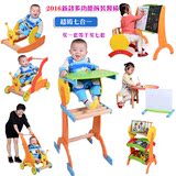 宝宝儿童餐椅实木小孩婴儿坐椅吃饭椅多功能便携式餐桌椅木质特价
