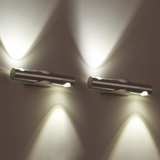 LED铝材旋转壁灯创意床头灯简约现代客厅灯镜前灯过道楼梯墙壁灯