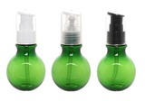 正品韩国进口化妆品包装瓶 乳液瓶 T 60ml 球形 绿 精华液 液