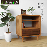日式 简约实木现代风格 优良品质白橡木质 床头柜 三斗柜 特价