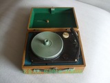 老物件老电唱机带毛主席语录电唱机当零件卖收藏道具怀旧装饰摆设