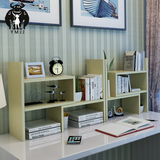 特价学生书桌上小办公桌收纳架 简易书架 桌面置物架创意单个书柜