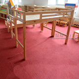 幼儿园多层床实木板床四层抽拉床儿童床折叠床午睡带脚轮樟子松