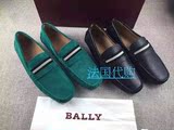 巴利Bally 男士休闲皮鞋套脚懒人鞋商务时尚司机鞋两色舒适大底
