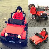 贝蒂马儿童电动车可坐人汽车玩具四轮童车2岁男孩遥控电瓶双驱动