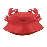【现货】英国NEXT代购16春夏男宝宝男童超萌螃蟹红色渔夫帽 帽子