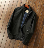 欧美品牌外贸原单剪标秋季新款男士时尚运动休闲立领夹克修身外套