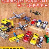 儿童玩具汽车飞机坦克直升机3D立体 动力 拼图益智塑料拼装积木
