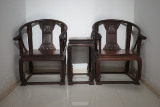 红木家具 老挝大红酸枝 明式皇宫椅