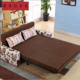 可折叠沙发床多功能懒人客厅宜家1.8双人可拆洗1.5两用1.2布艺1米