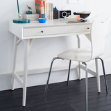 北欧宜家现代简约地中海风格实木书桌电脑桌梳妆台小型书桌