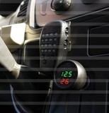 车载温度计 汽车电压检测表 多功能USB手机充电器 三合一汽车用品
