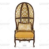 特价新品美式经典实木沙发椅贝壳椅欧式创意实木雕花蛋壳椅个性椅