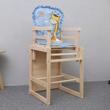 特价木质宝宝餐椅实木儿童餐桌椅吃饭椅可拆卸婴儿餐座椅酒店bb凳