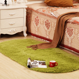 梦欣雅 椭圆形地毯欧式卧室地毯床边毯榻榻米家用房间地毯可水洗