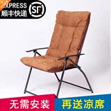 电脑椅家用办公懒人沙发布艺椅子折叠靠背椅午休躺椅特价包邮