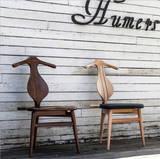 北欧实木水曲柳餐椅 现代简约布艺餐椅高档设计创意时尚榉木餐椅