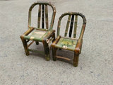 竹椅子 靠背椅 凳子 竹制品家具 小竹椅子板凳 传统家用 儿童坐椅